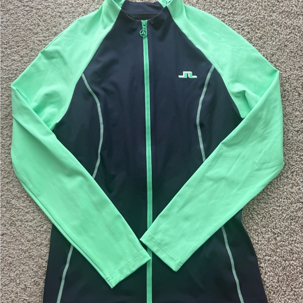 J.Lindeberg Gold Jacket - Black and Green